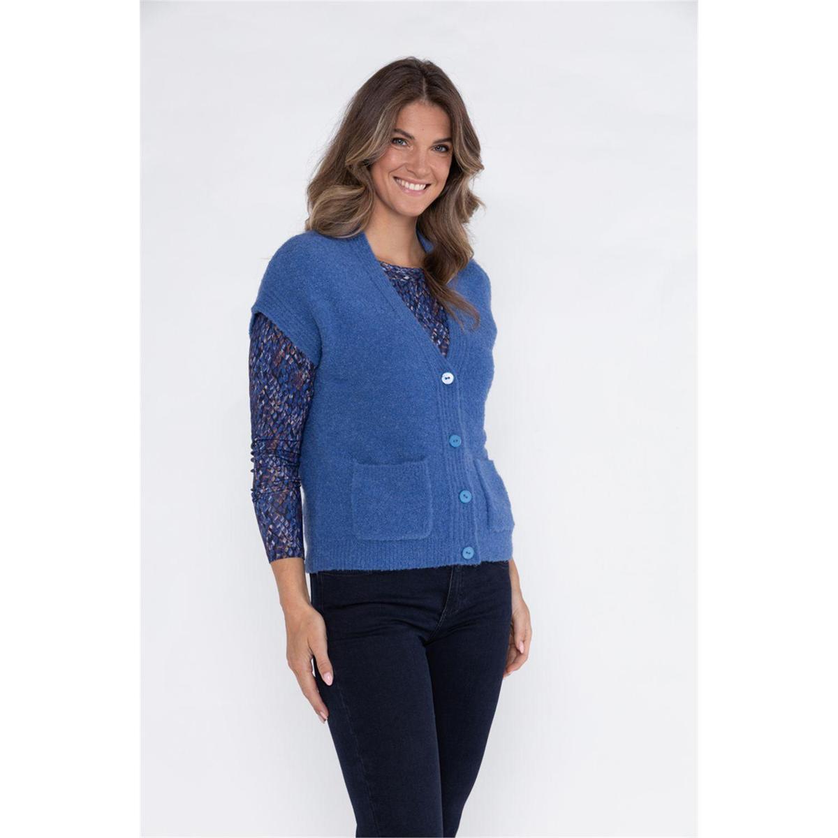 Roberto Sarto Vest 531189 Blauw 4