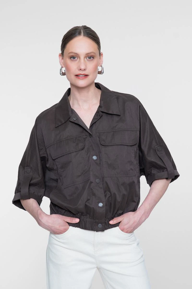 Geisha Blouse 65502-10 Bruin 1