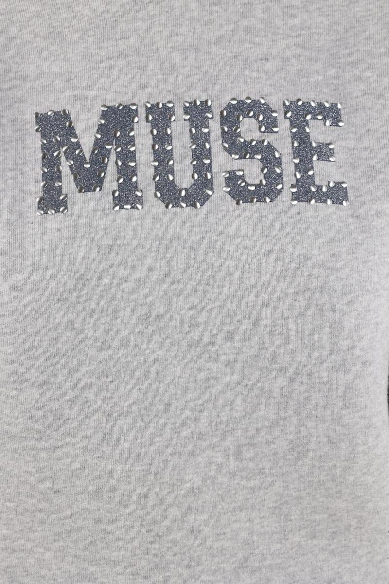 NUKUS Sweater Muse Grijs 4