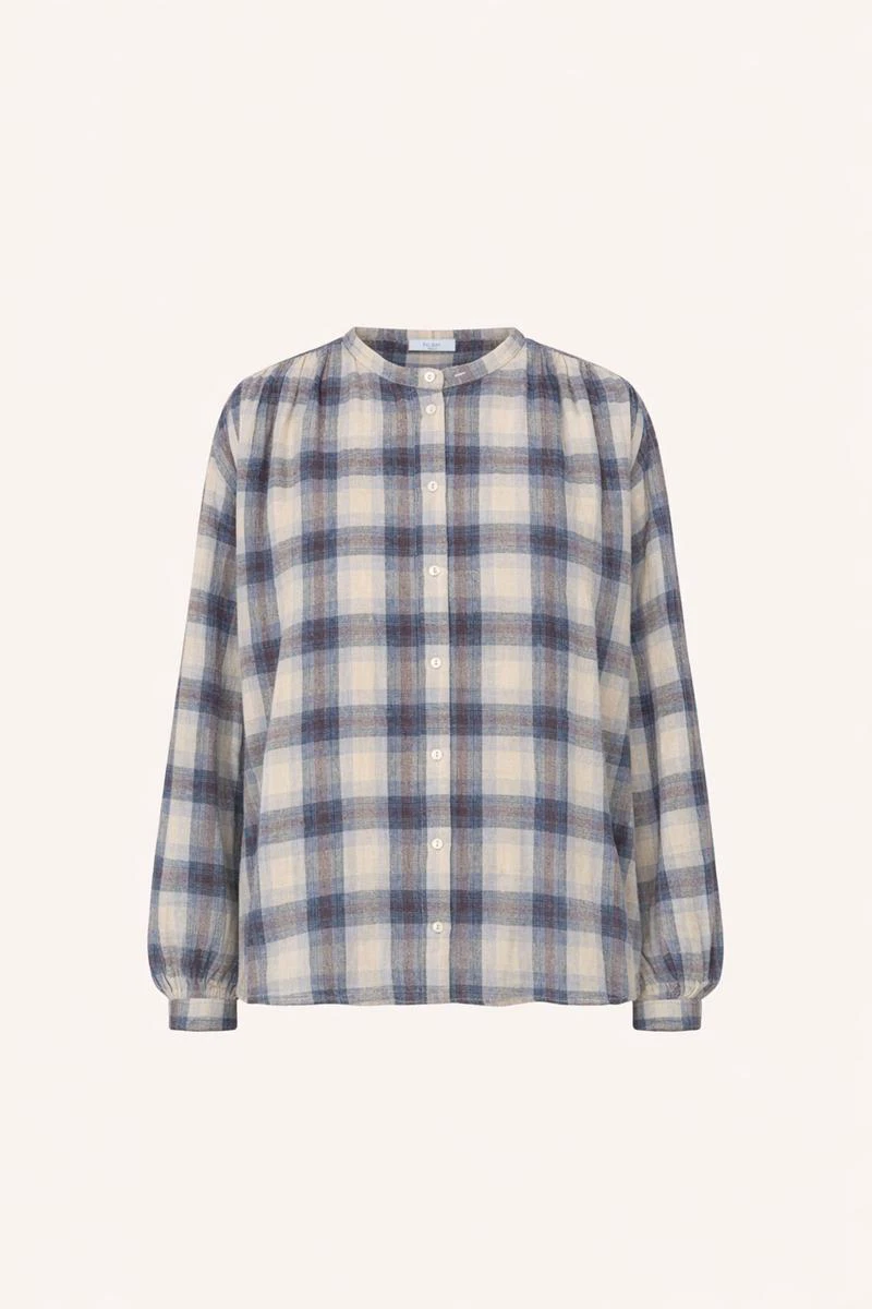 By-Bar Blouse Nyka Tokyo Blauw 2