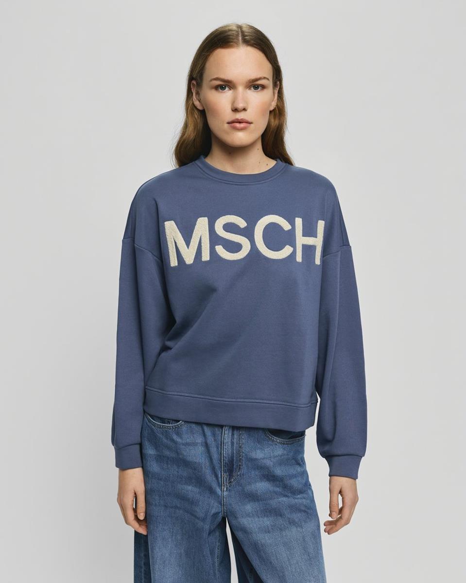 Msch Copenhagen  Sweater Mela Blauw 1