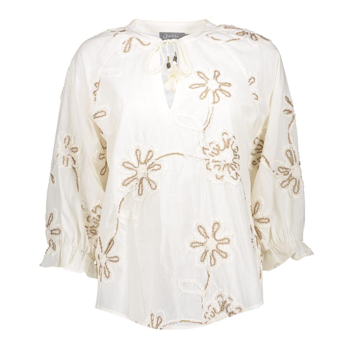 Geisha Blouse 63300-10 Off-White 1