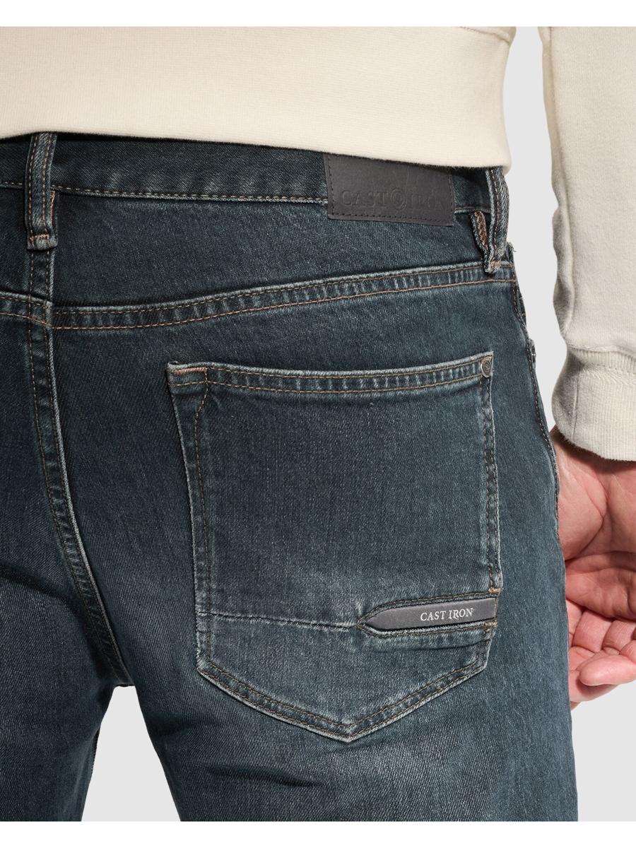 Cast Iron Pantalon CTR620 Blauw 5