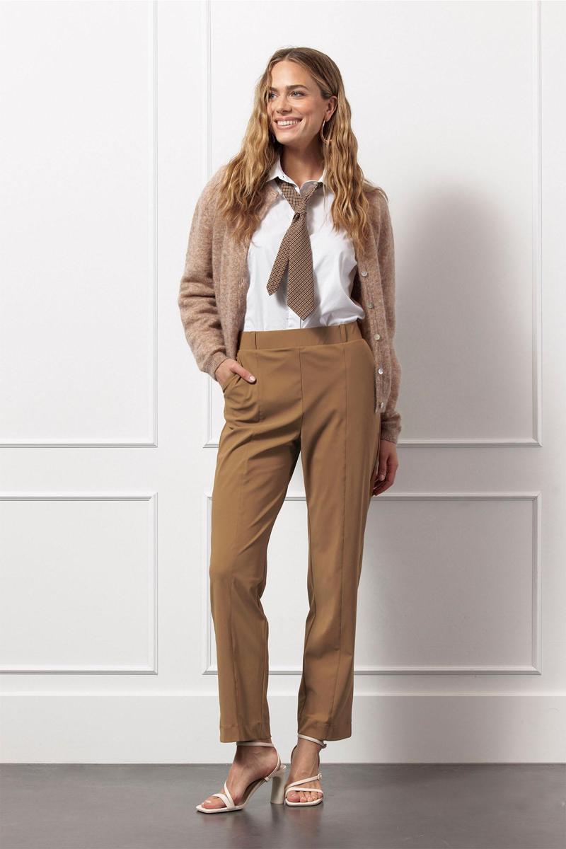 Studio Anneloes Stropdas Tie Check Bruin 3