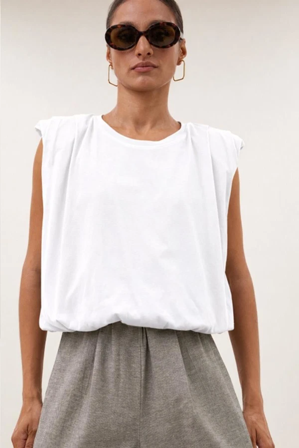 By-Bar T-Shirt Nilou Off-White 1