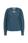 Studio Anneloes Blouse Les Denim Blauw 1