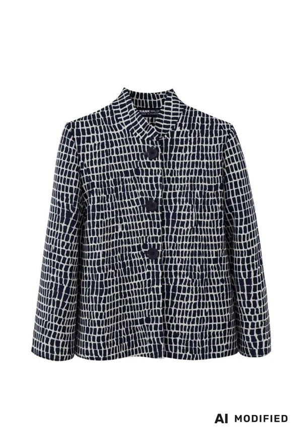 Frank Walder Blazer W62109302 Blauw 1