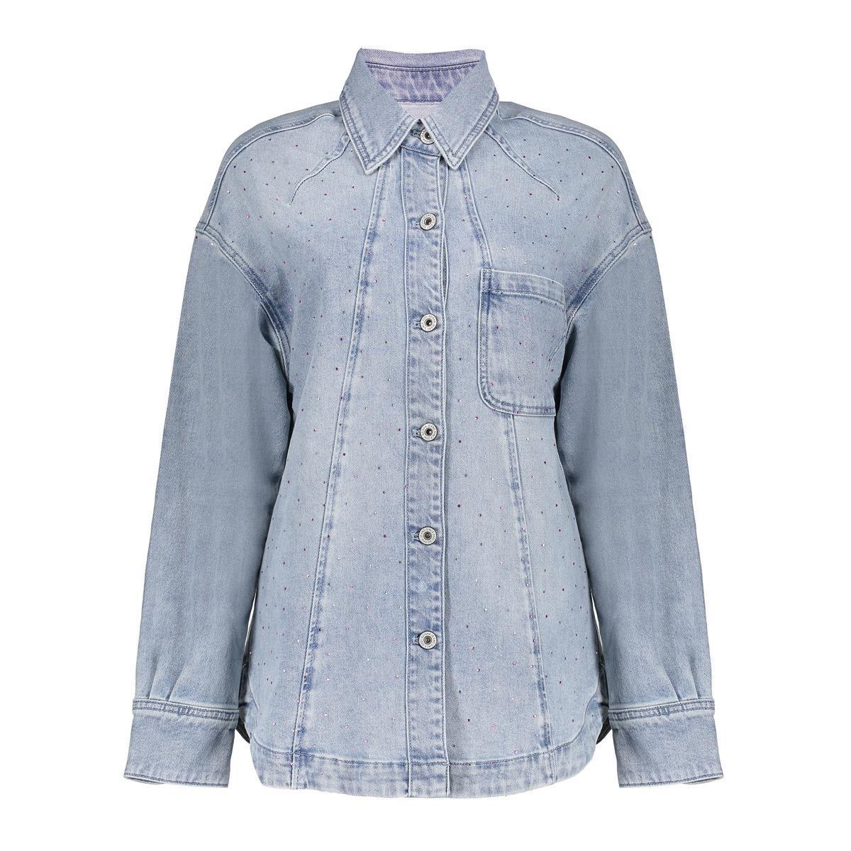 Geisha Blouse 65021-10 Blauw 2