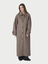 Neo Noir Mantel Keaton Taupe 1