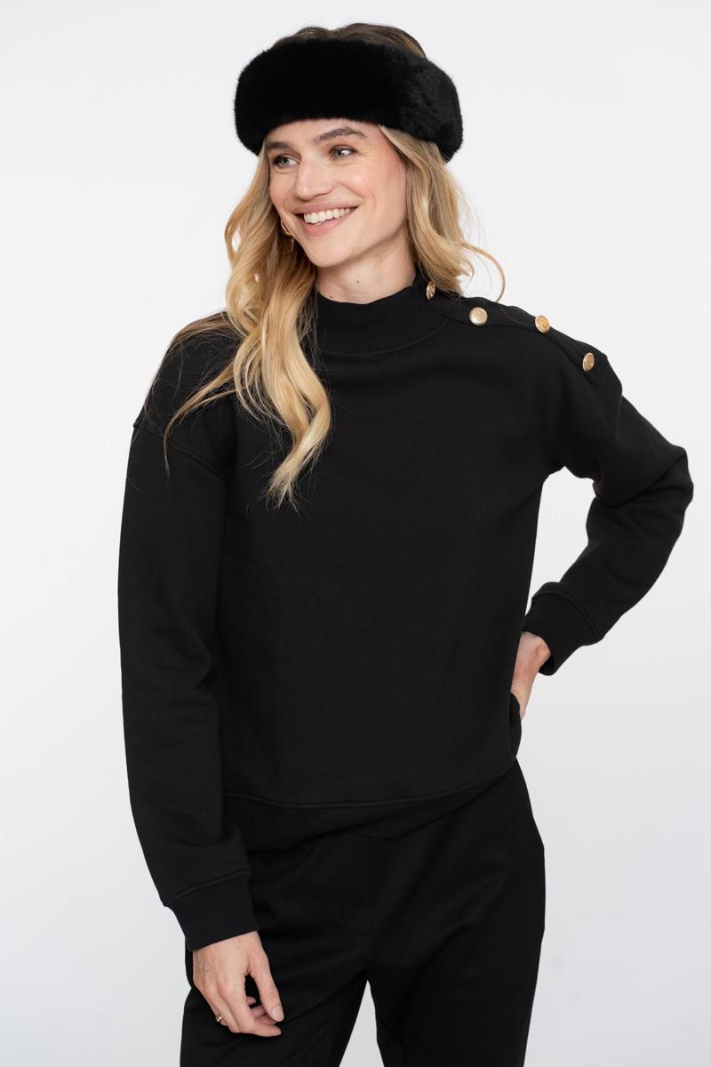 Geisha Sweater 52600-41 Zwart 4