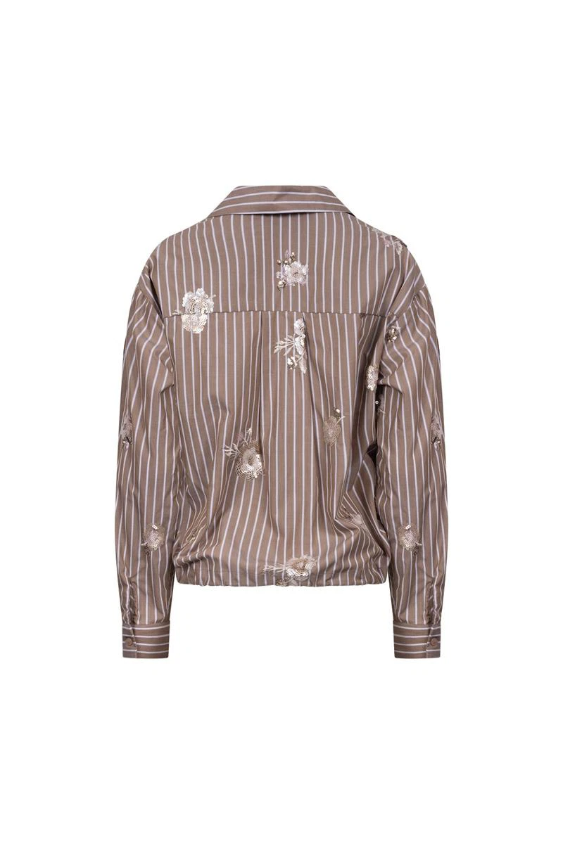 NUKUS Blouse NKF02137 Taupe 2