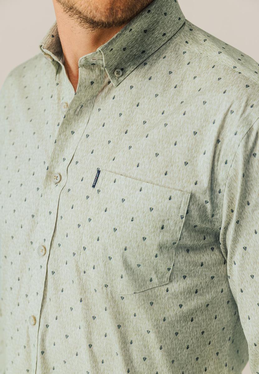 State of Art Overhemd 214-25204 Groen 4