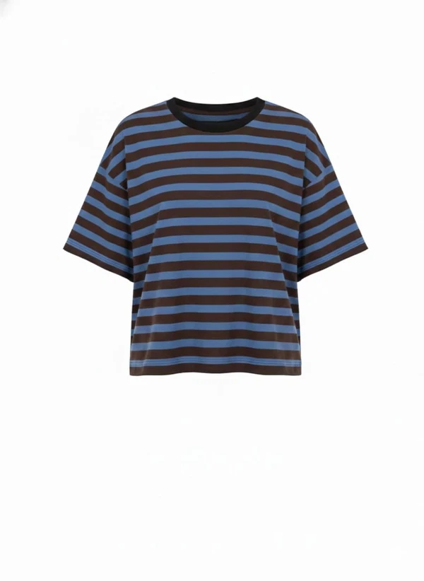 POM Amsterdam T-Shirt SP9718 Bruin 1