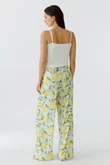 Oui Pantalon 0097593 Geel 3