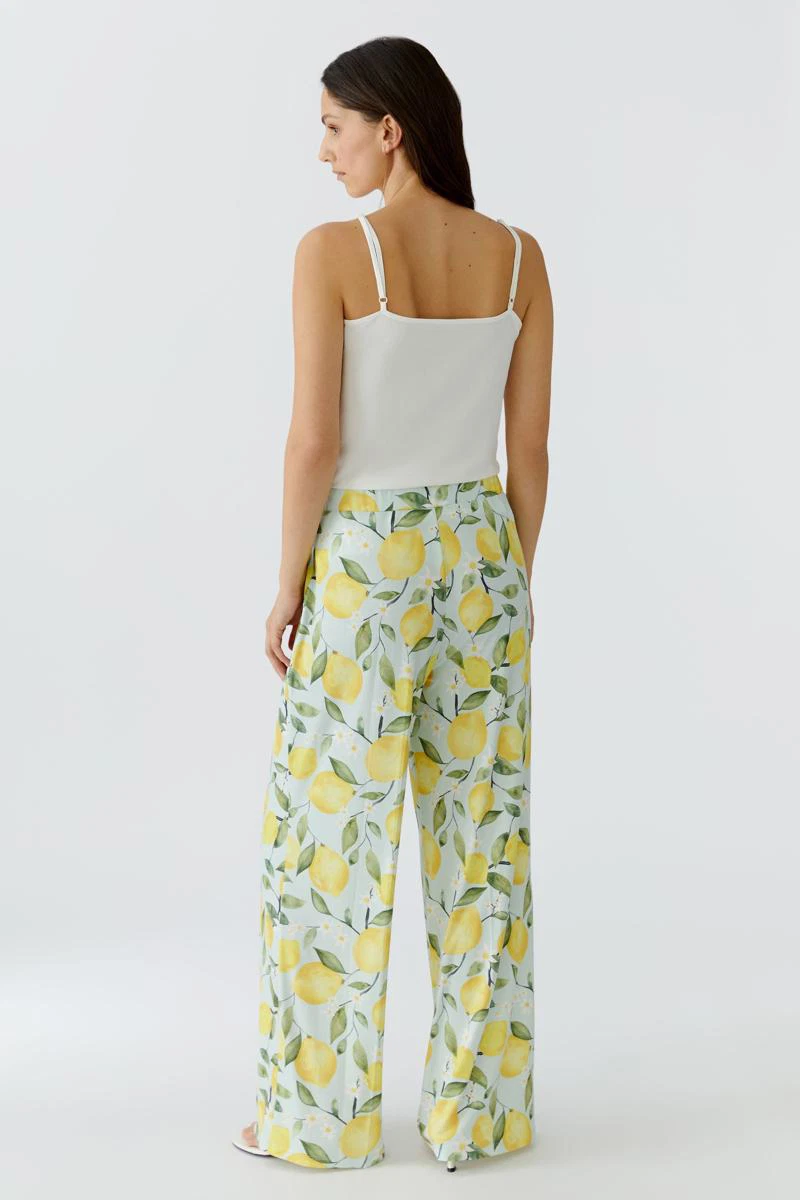 Oui Pantalon 0097593 Geel 3