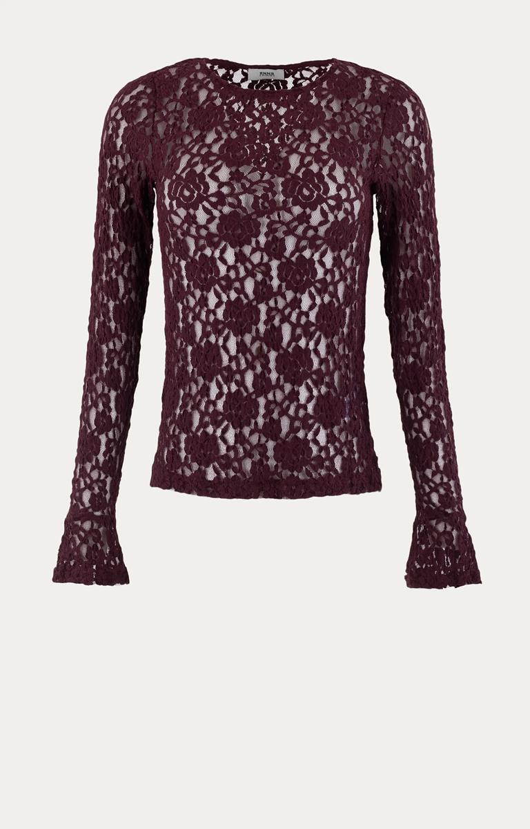 Anna Longsleeve 32a04-03911 Bruin 2