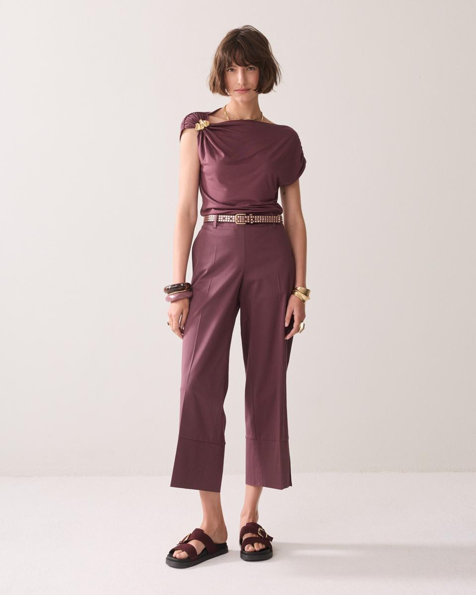Summum Pantalon 4s2808-11816 Paars 1