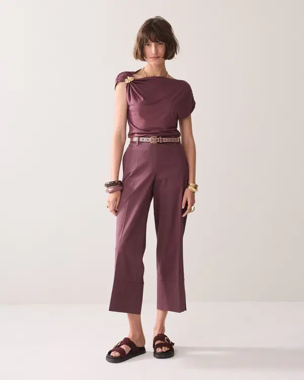 Summum Pantalon 4s2808-11816 Paars 1