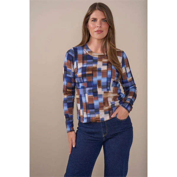Roberto Sarto Longsleeve 631104 Blauw 1
