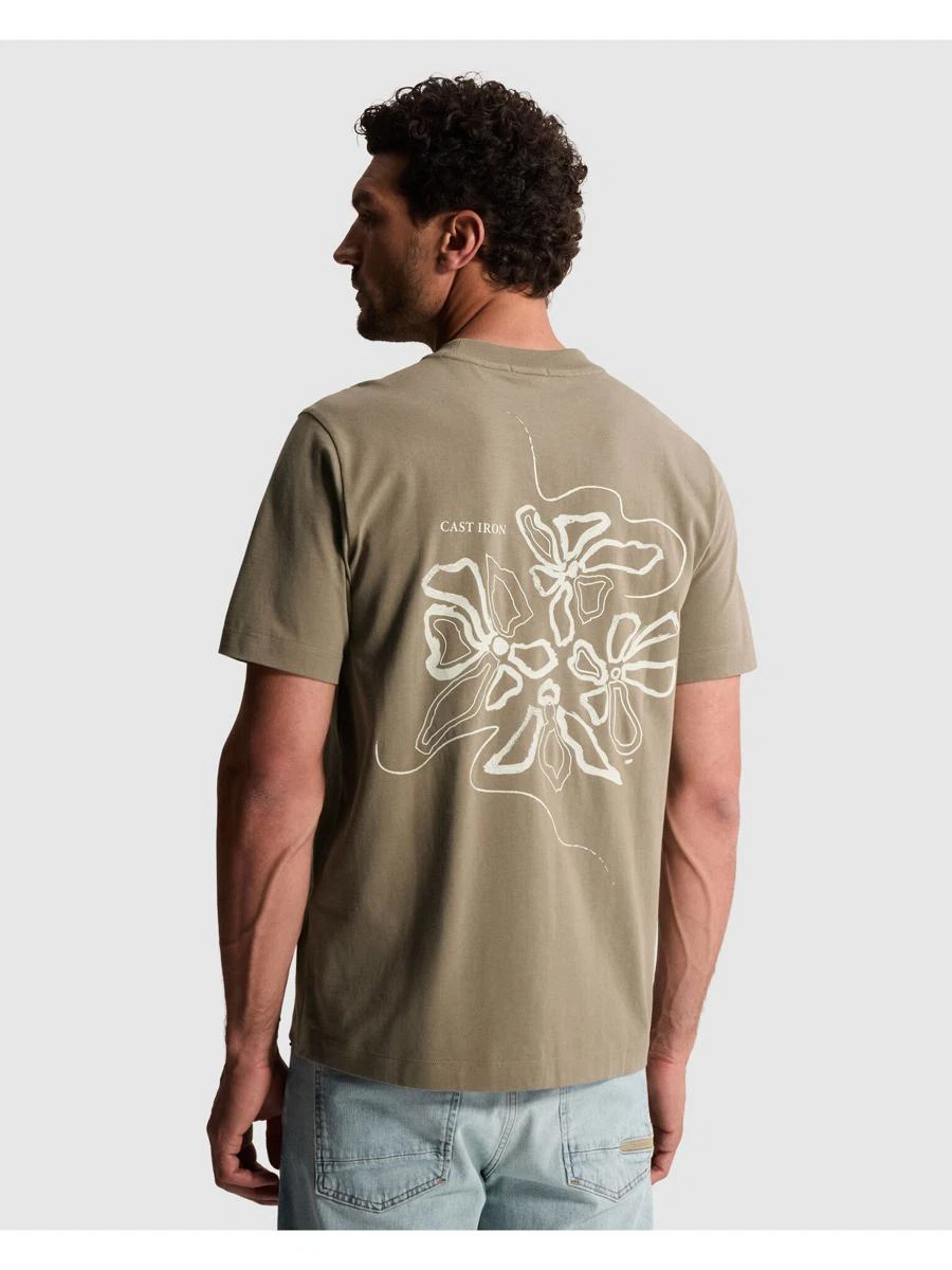 Cast Iron T-Shirt CTSS2605587 Paars 3