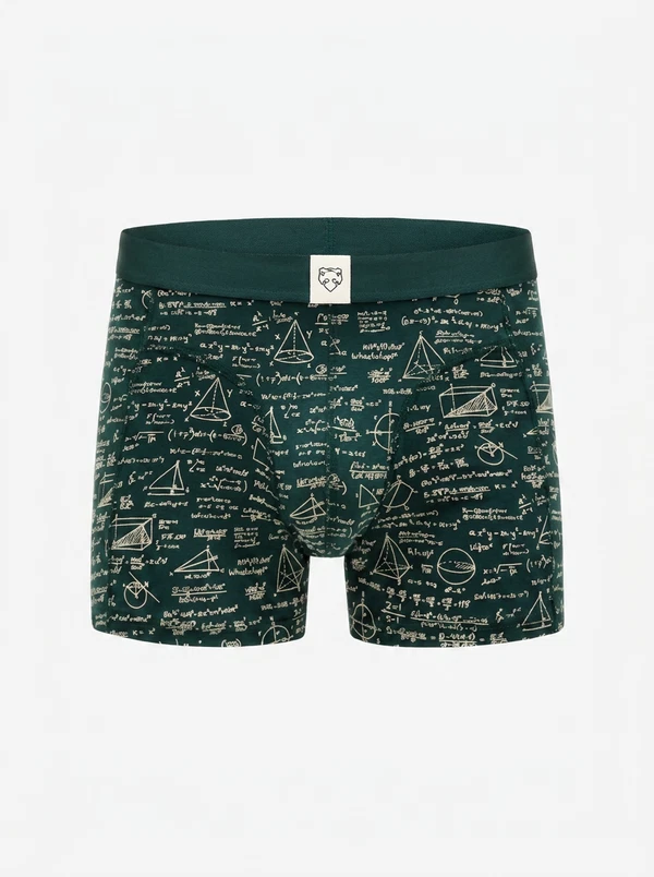 A-dam Boxershort Green Maths Pro Groen 1