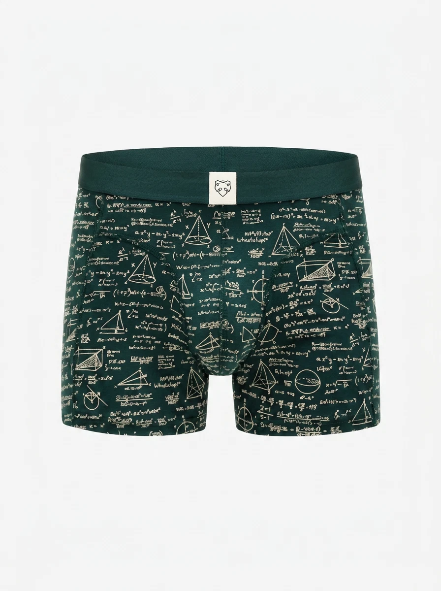 A-dam Boxershort Green Maths Pro Groen 1