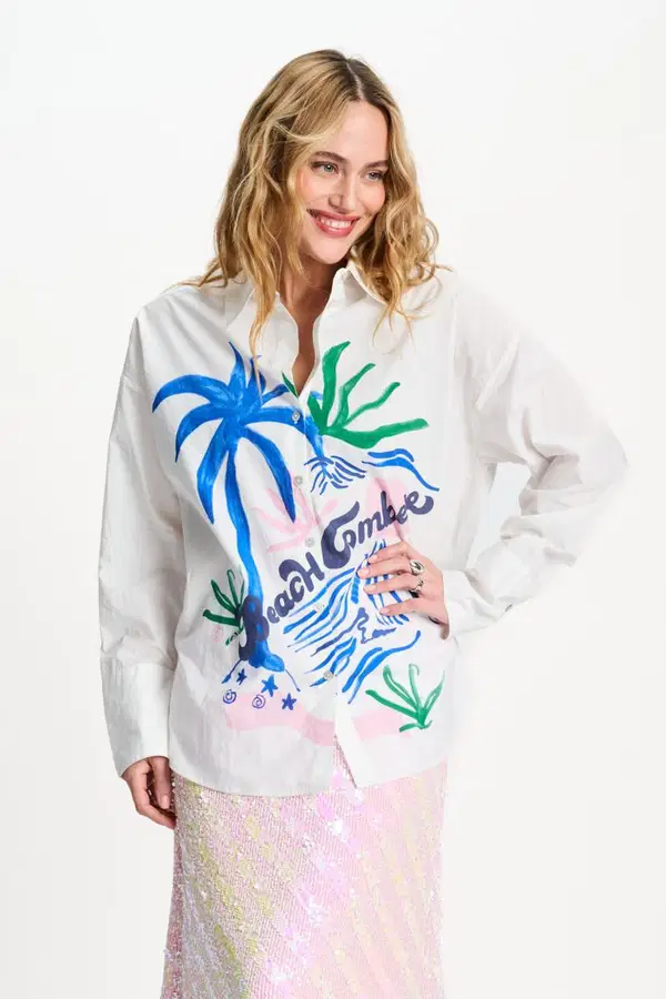 POM Amsterdam Blouse SP9547 Wit 1