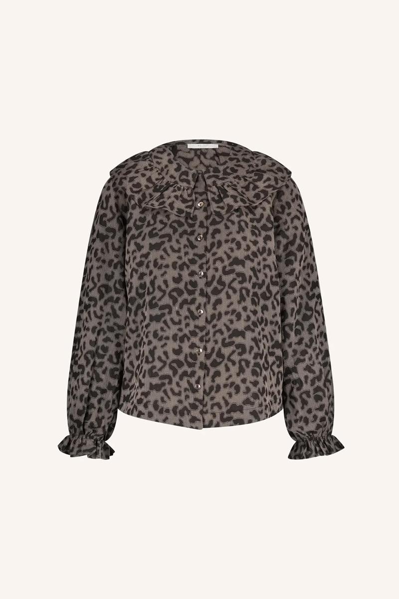 By-Bar Blouse Gia Leo Taupe 2