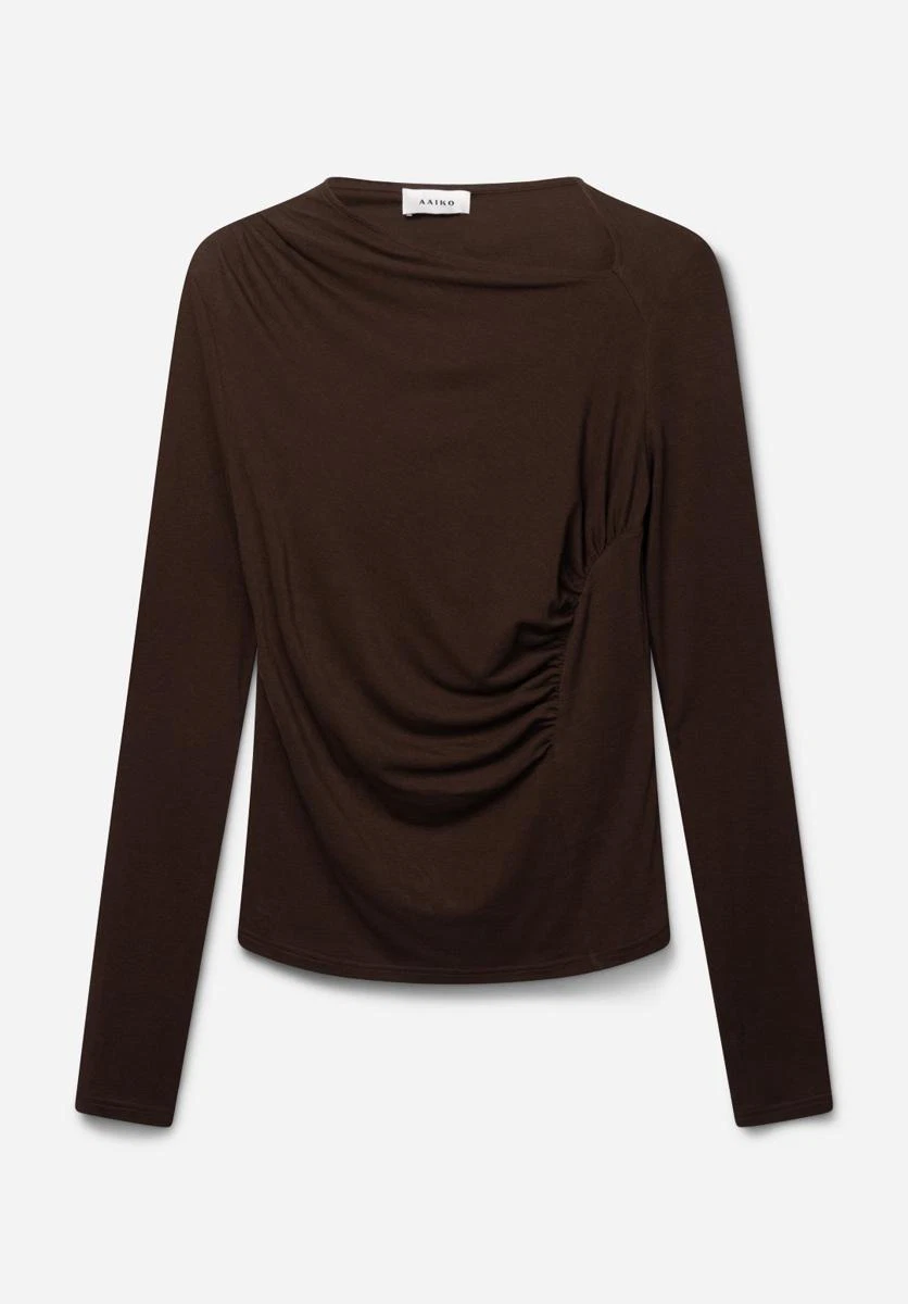 Aaiko Blouse JALISSE LYO 134 Bruin 1