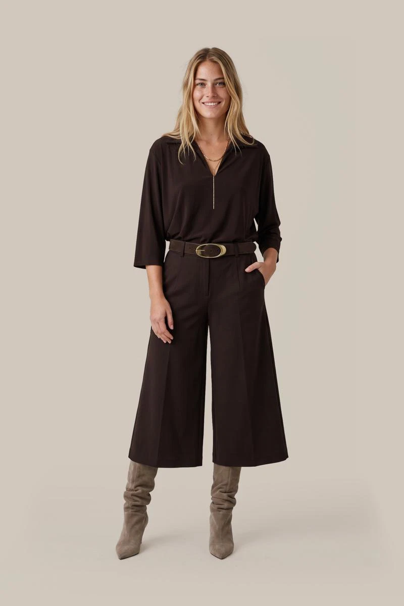 &Co Woman Pantalon PA480 Bruin 3