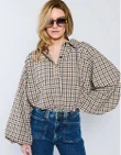 OU. Blouse Somer Bruin 1