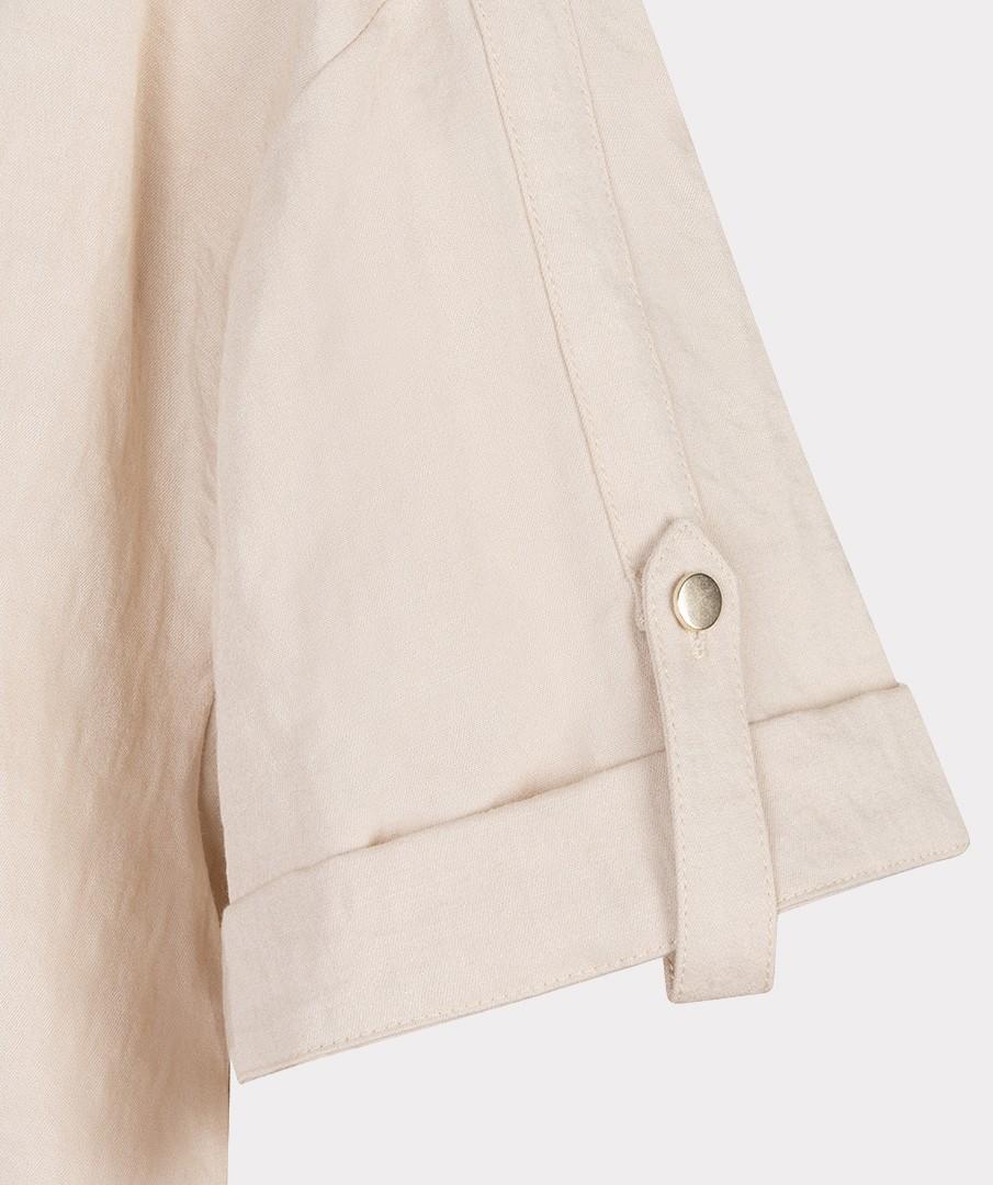 EsQualo Blouse SP26.10039 Beige 6
