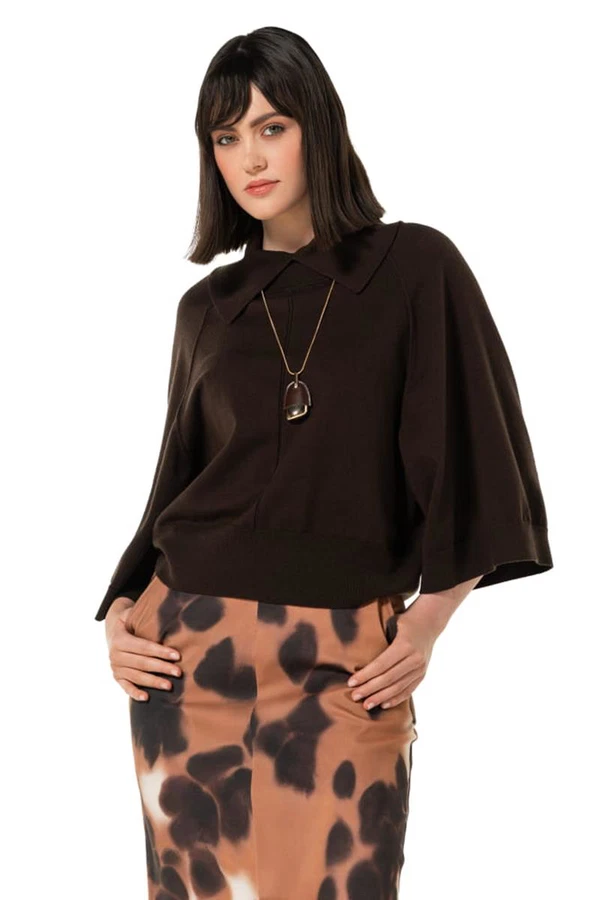 Caroline Biss Trui 4249 Bruin 1