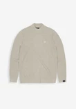 Butcher of Blue Trui Clifden Mock Beige 2
