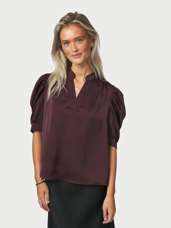 Neo Noir Blouse Roella Rood 1