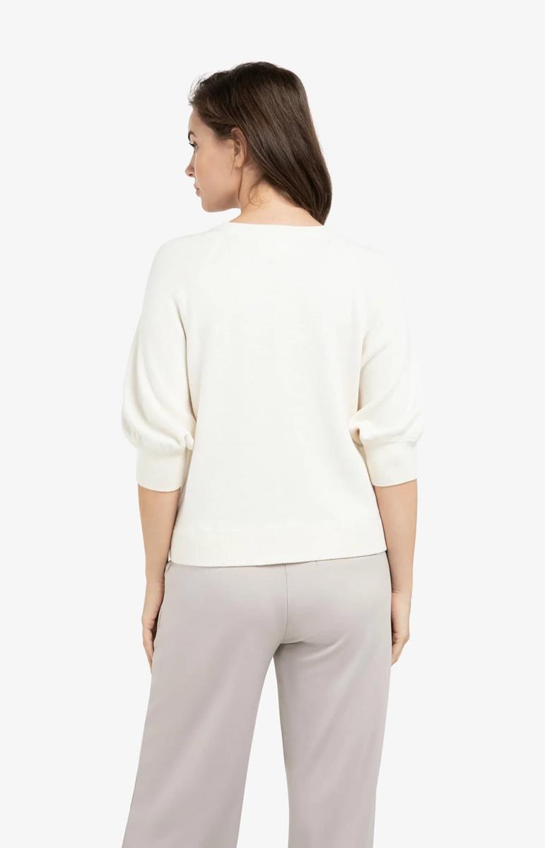 YAYA Sweater 01-000563-603 Off-White 3