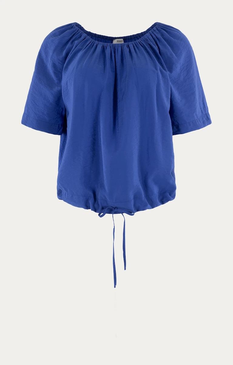 Anna Blouse 48A05-03778 Blauw 2
