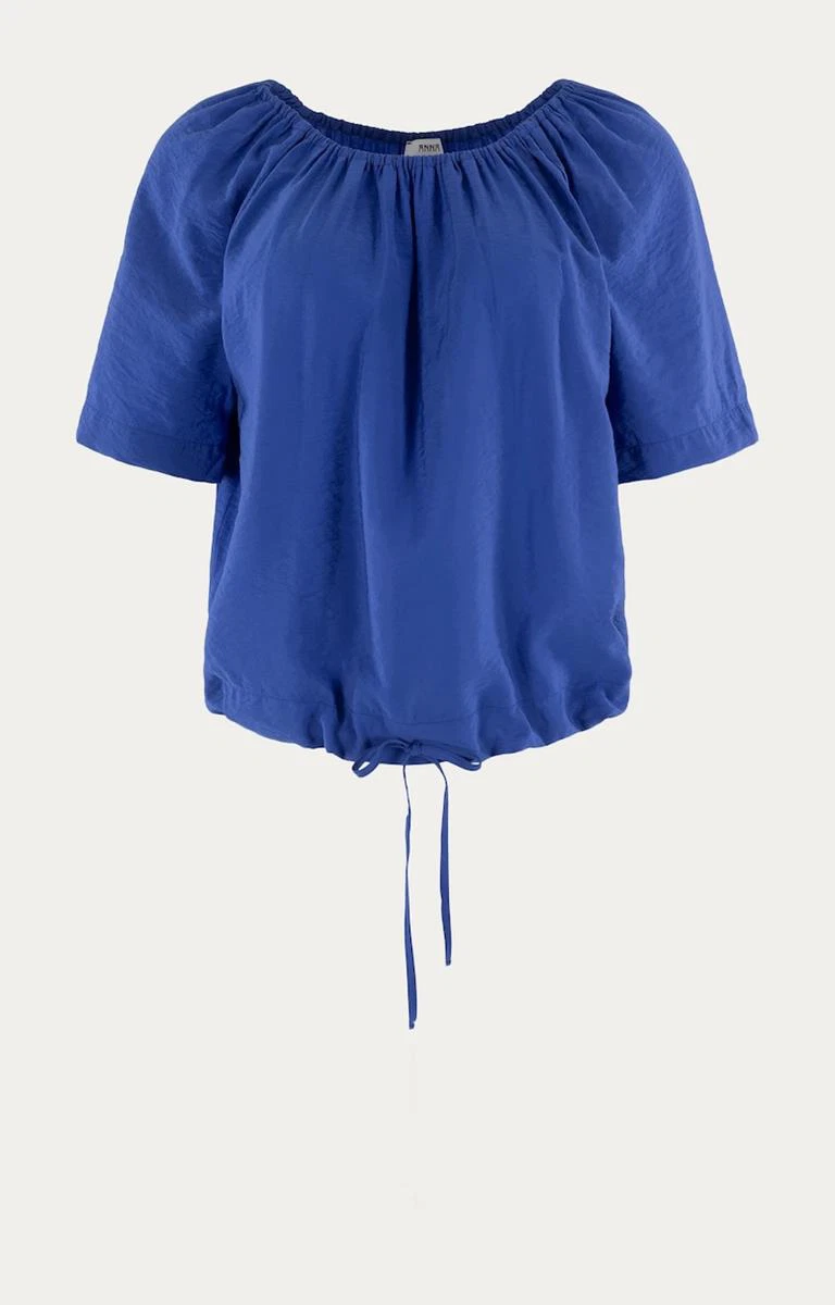 Anna Blouse 48A05-03778 Blauw 2