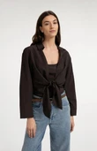 YAYA Blouse 01-201231-607 Bruin 1