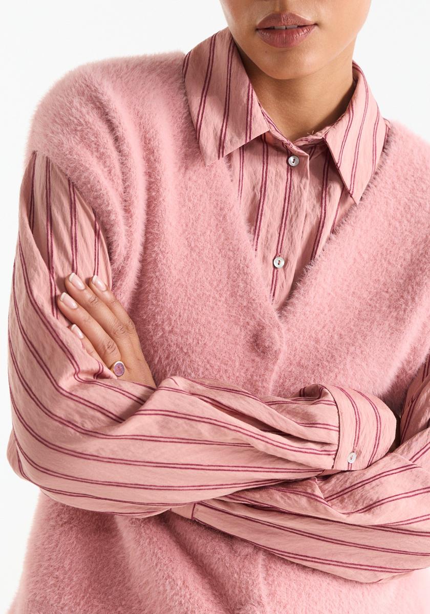 Jansen Amsterdam Vest Chelsie Roze 4