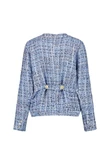Studio Anneloes Blazer Nura tweed jacket Blauw 3