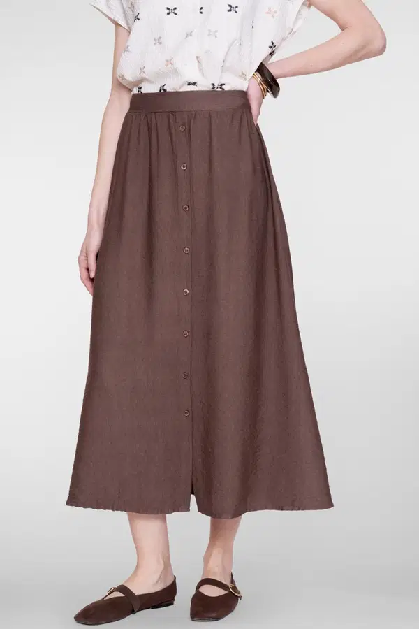 Geisha Rok 66340-70 Bruin 1