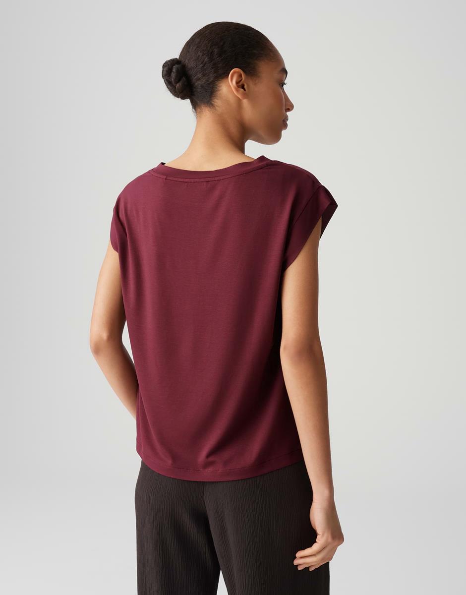 OPUS T-Shirt Silkisi Paars 3