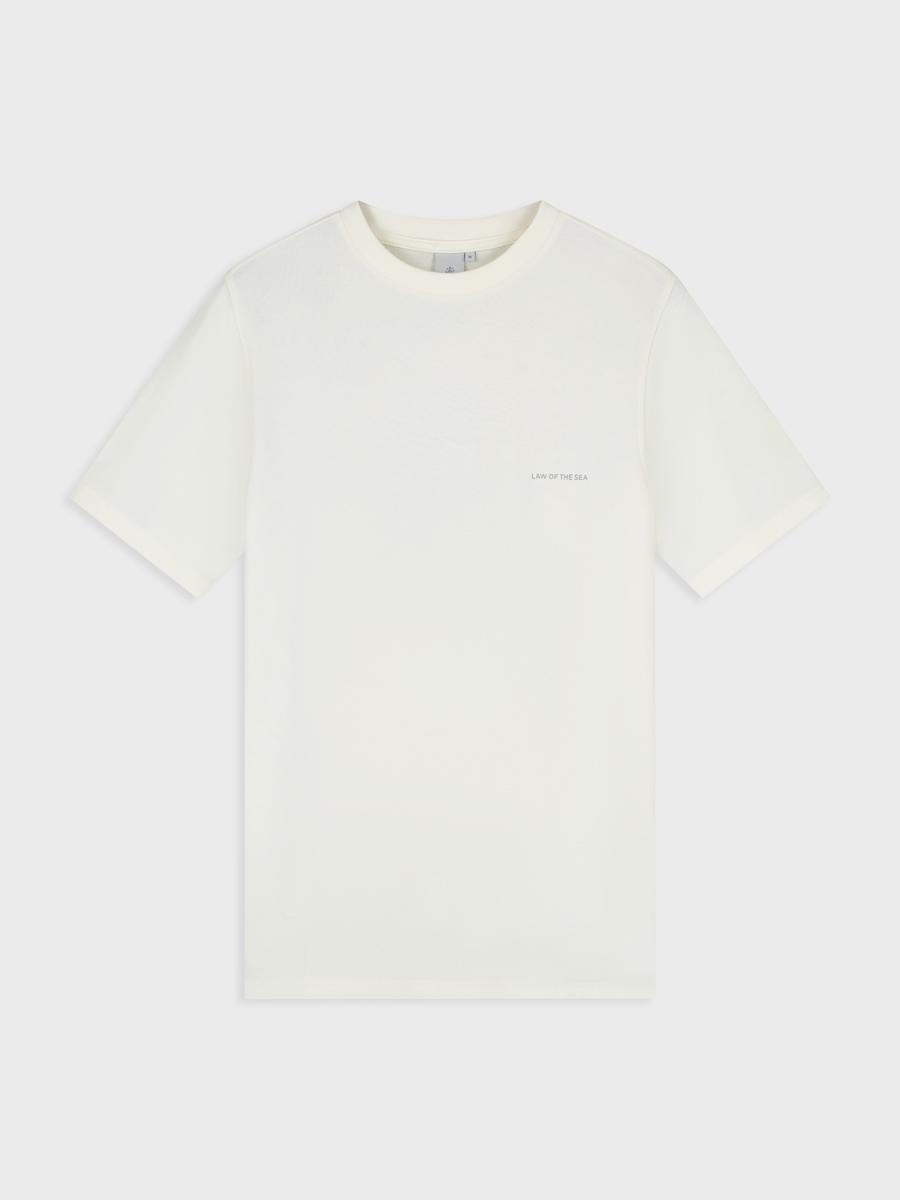Law of the Sea T-Shirt Kastor Off-White 4
