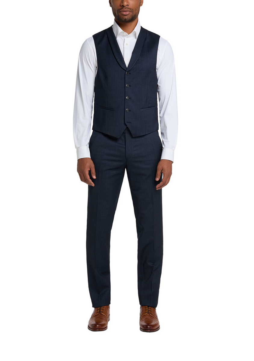 Club of Gents Pantalon Pascal Blauw 1