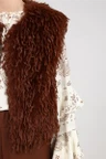 NUKUS Gilet NKF08026 Bruin 4