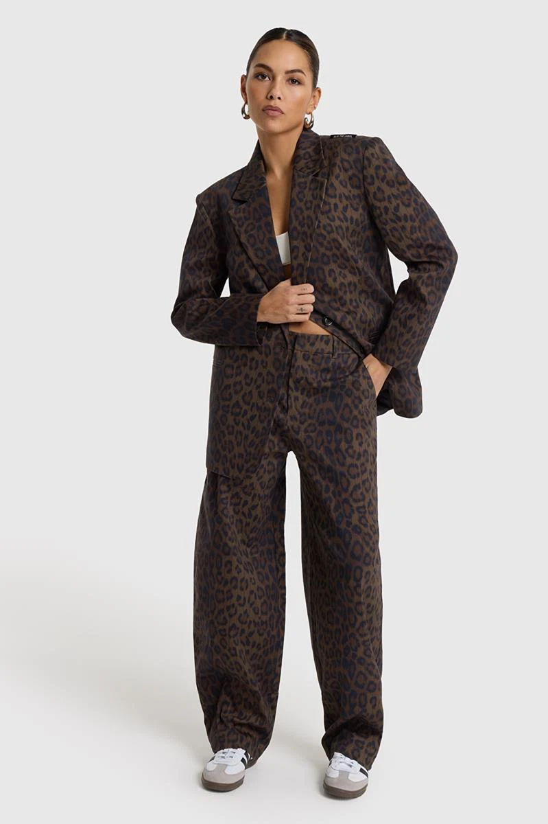 Alix The Label Pantalon 2609133869 Bruin 1