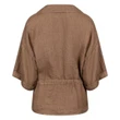 NUKUS Blouse Elma Taupe 4