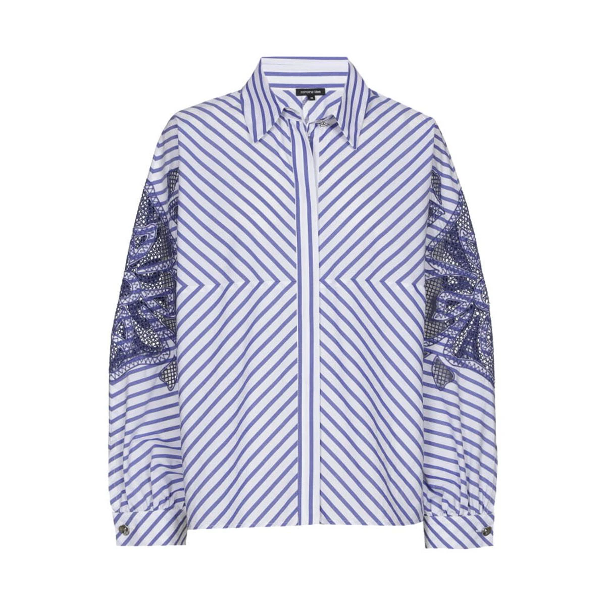 Caroline Biss Blouse 1622 Blauw 2