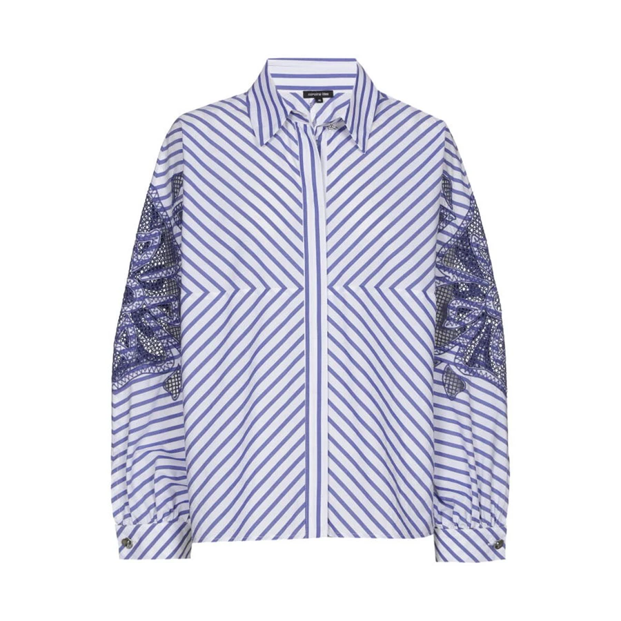 Caroline Biss Blouse 1622 Blauw 2